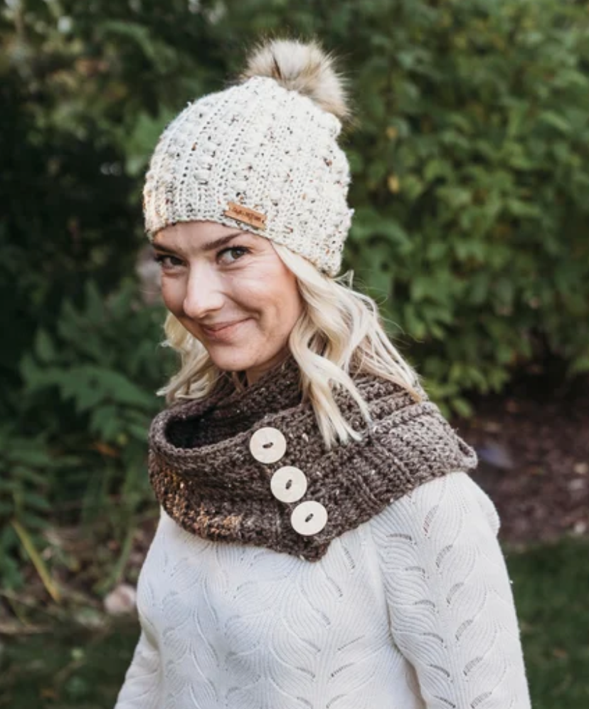 Slouchy - changeable pompom