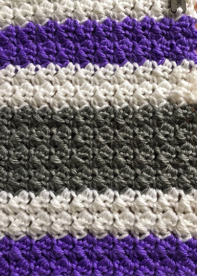 Baby Blanket purple