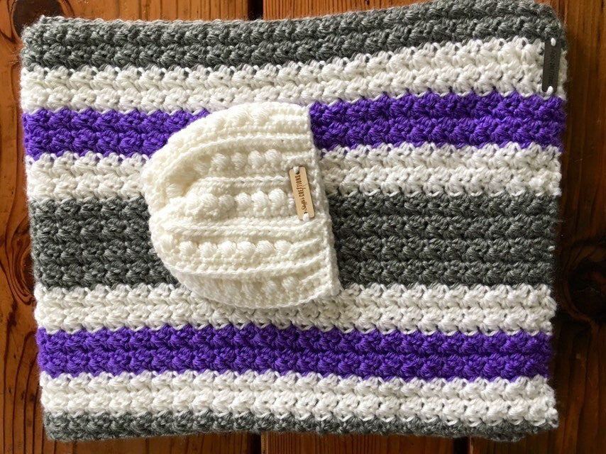 Baby Blanket purple