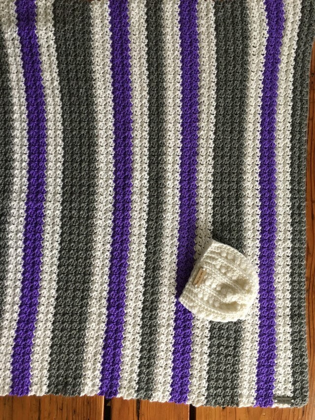 Baby Blanket purple